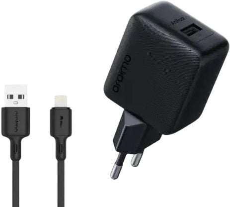 Oraimo Charger Kit With USB A to Micro USB Cable (OCW-5184E+M53)