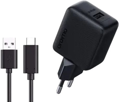 Oraimo Charger Kit With USB A to Type C Cable (OCW-5184E+C53)